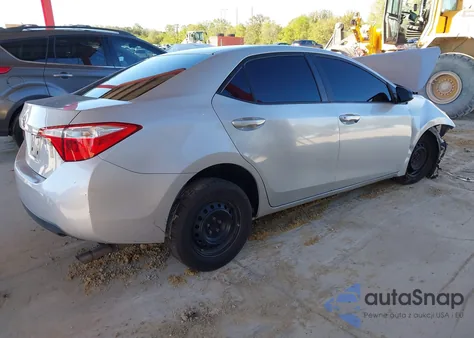 2014 Toyota Corolla L из США, поврежденный, VIN 2T1BURHE3EC167614